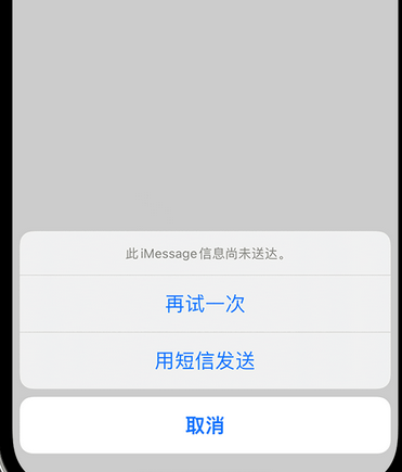 惠阳apple维修iPhone上无法正常发送iMessage信息