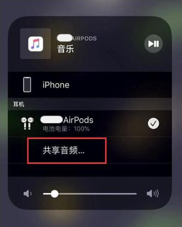 惠阳苹果14音频维修点分享iPhone14音频共享设置方法 