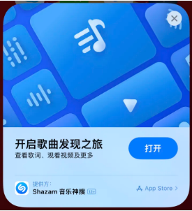 惠阳苹果14维修站分享iPhone14音乐识别功能使用方法 