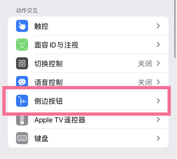 惠阳苹果14维修店分享iPhone14 Plus侧键双击下载功能关闭方法 